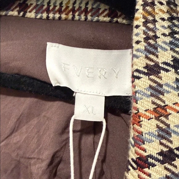 Everly Women’s Multicolor Houndstooth Blazer NWT - Picture 2 of 5